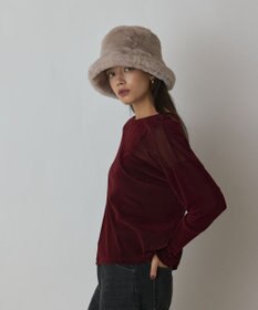 GRACE CONTINENTAL フロッキーオーバーカットトップ