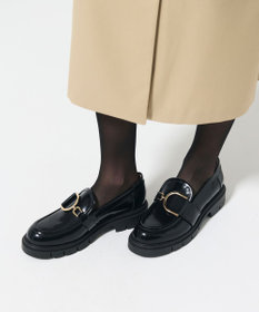 GRACE CONTINENTAL CORSO ROMA ビットローファー ブラック