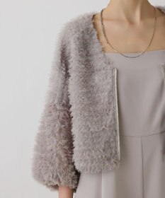 GRACE CONTINENTAL フラワーチュール刺繍ブルゾン