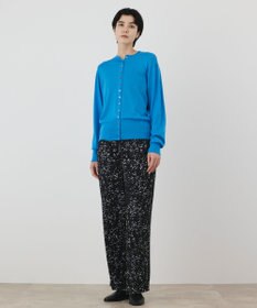 GRACE CONTINENTAL ウールシルクニットカーディガン