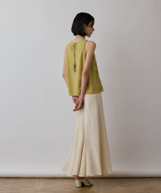 GRACE CONTINENTAL ビジューノースリーブトップ