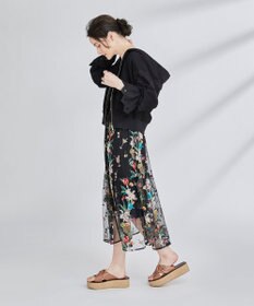 カットワークパーカー / GRACE CONTINENTAL | GRACE CONTINENTAL