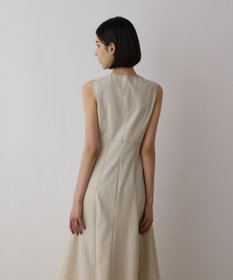 GRACE CONTINENTAL ステッチカットワンピース