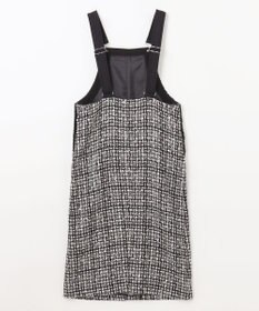 GRACE CONTINENTAL ミディツイードジャンパースカート