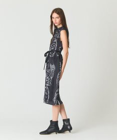 GRACE CONTINENTAL ドローイングキャットワンピース