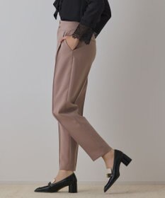 GRACE CONTINENTAL ハイウエストテーパードパンツ