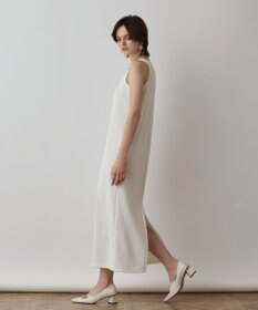 GRACE CONTINENTAL メッシュレイヤードワンピース