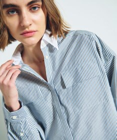 GRACE CONTINENTAL バックコンシャスシャツ