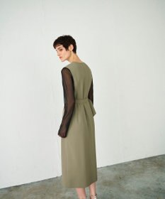 GRACE CONTINENTAL ベルト付ジャンパースカート