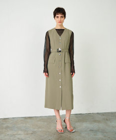 GRACE CONTINENTAL ベルト付ジャンパースカート