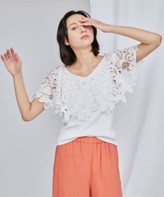 【即納&大特価】 カットワークカラートップ GRACE | CONTINENTAL GRACE / シャツ/ブラウス(長袖/七分)