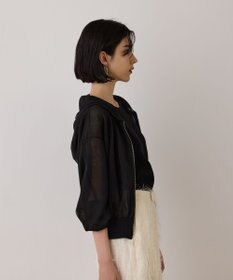 GRACE CONTINENTAL シアーニットパーカー