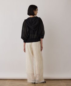 GRACE CONTINENTAL シアーニットパーカー