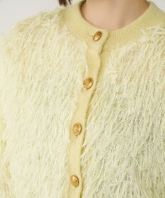 GRACE CONTINENTAL フリンジニットカーディガン