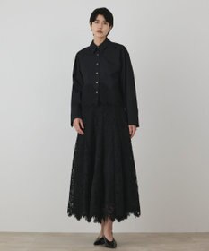 GRACE CONTINENTAL レースヘムシャツ