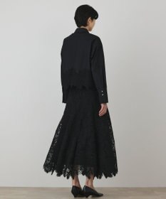 GRACE CONTINENTAL レースヘムシャツ