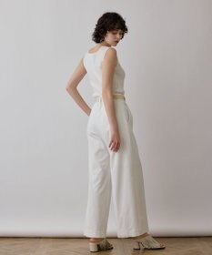 GRACE CONTINENTAL ストレッチワイドパンツ