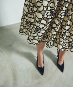 GRACE CONTINENTAL ローズレースドレス