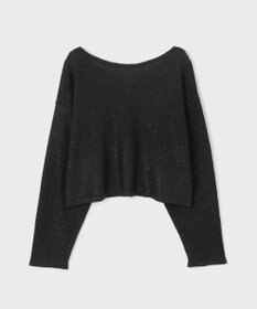 GRACE CONTINENTAL スパンコールヤーントップ