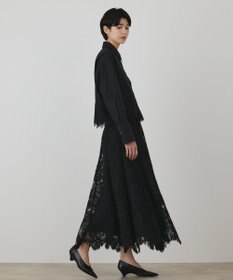 GRACE CONTINENTAL レースヘムシャツ