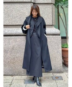 GRACE CONTINENTAL ウールテントラインコート