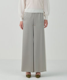 GRACE CONTINENTAL サテンラインイージーパンツ