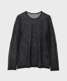 GRACE CONTINENTAL シアークルーニットトップ