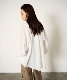 GRACE CONTINENTAL ドルマンボリュームシャツ