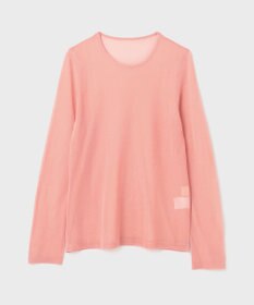 GRACE CONTINENTAL シアークルーニットトップ