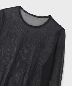 GRACE CONTINENTAL シアークルーニットトップ