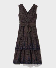 GRACE CONTINENTAL カットワークembドレス