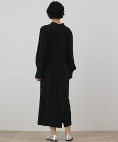 GRACE CONTINENTAL シルクデシンドレープワンピース