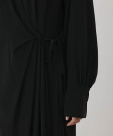 GRACE CONTINENTAL シルクデシンドレープワンピース