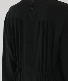 GRACE CONTINENTAL シルクデシンドレープワンピース