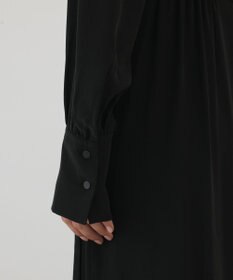 GRACE CONTINENTAL シルクデシンドレープワンピース