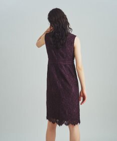 GRACE CONTINENTAL レースタイトドレス
