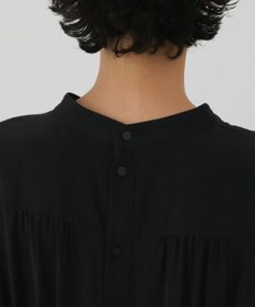GRACE CONTINENTAL シルクデシンドレープワンピース