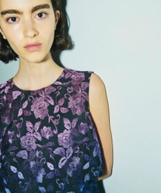 グラデプリント刺繍ワンピース / GRACE CONTINENTAL | GRACE 