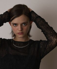 GRACE CONTINENTAL シアーレースカットトップ