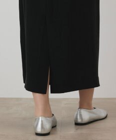 GRACE CONTINENTAL シルクデシンドレープワンピース