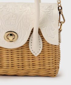 GRACE CONTINENTAL Micro RattanBag