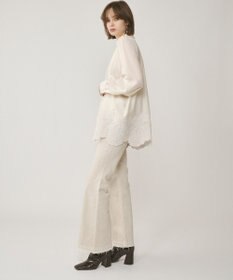 GRACE CONTINENTAL ヘムレースギャザートップ