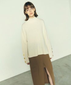 GRACE CONTINENTAL メリノウールニットトップ