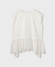 GRACE CONTINENTAL ヘムembカットトップ