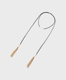 GRACE CONTINENTAL レザーレイヤードチョーカー