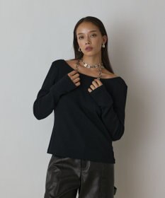 GRACE CONTINENTAL ウ－ルコットンテレコトップ