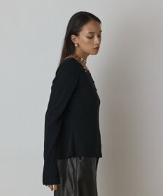 GRACE CONTINENTAL ウ－ルコットンテレコトップ