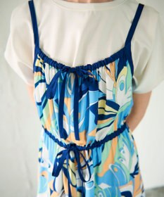 GRACE CONTINENTAL キカバードプリントワンピース