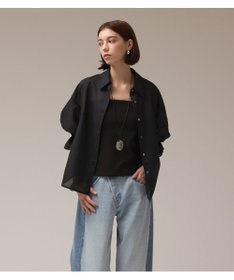 GRACE CONTINENTAL ドルマンシャツ ブラック