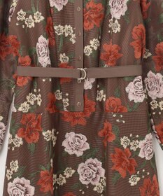 メッシュフラワーフレアワンピース メッシュフラワーフレアワンピース / GRACE CONTINENTAL | GRACE